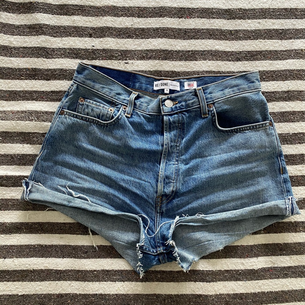 Redone shorts like Levi’s